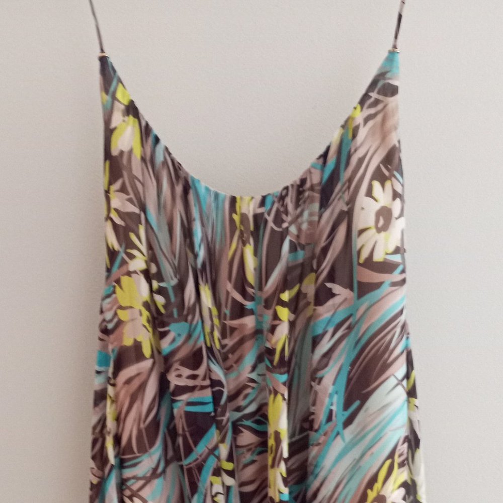 'MILLY' Lined Silk Halter Dress Size 6 Flawless